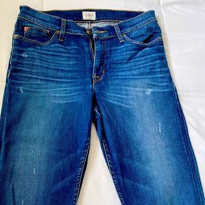 Hudson high rise ankle crop jeans size 30